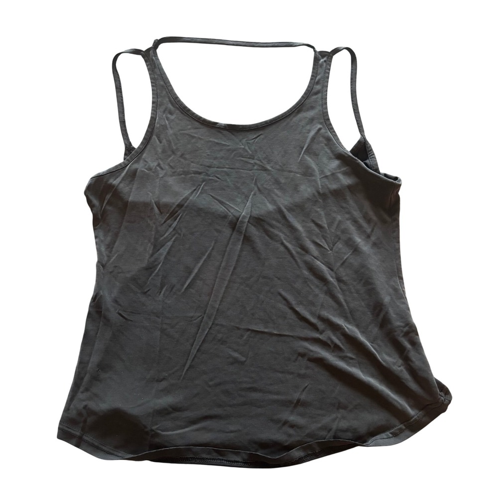 Oasis Black Tank Top elevated basic capsule minimalist size small date night